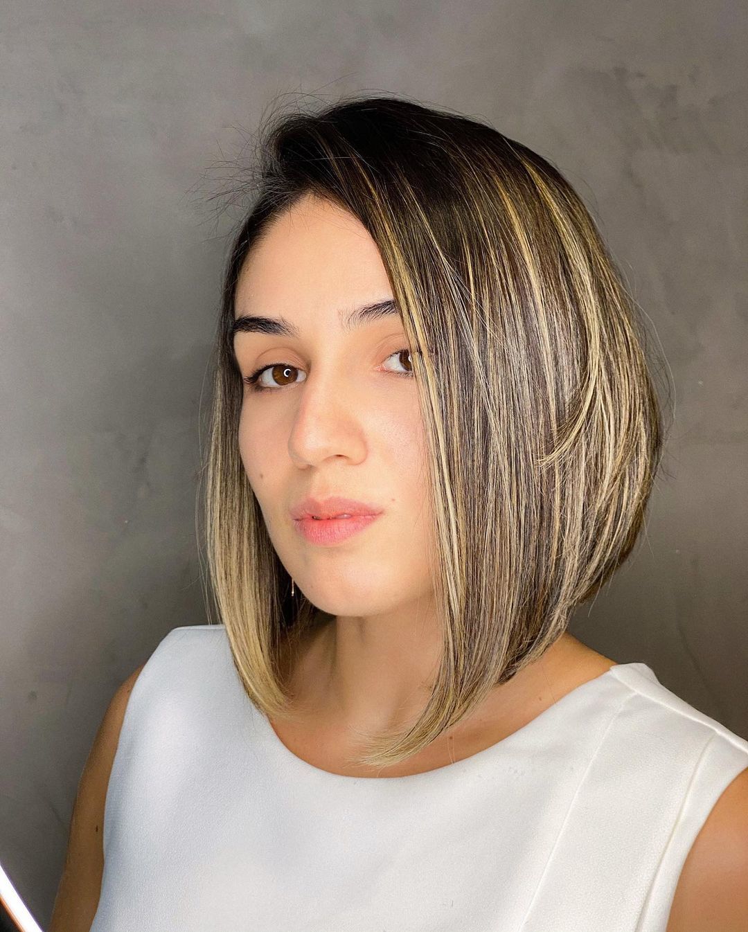 long bob desfiado
