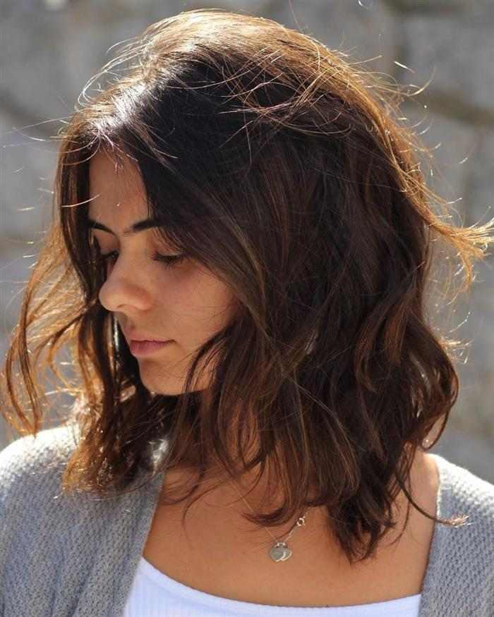 corte ondulado com volume