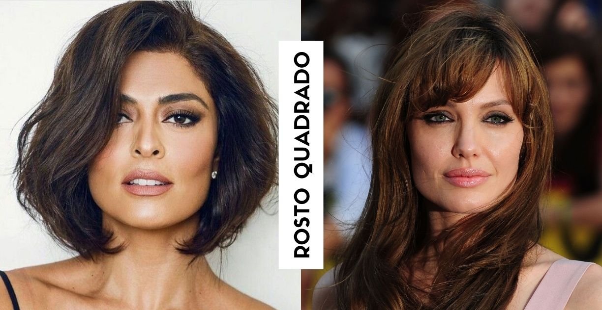 corte de cabelo feminino para afinar rosto quadrado