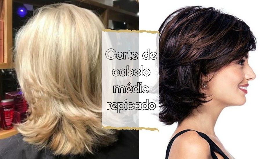 corte repicado para afinar o rosto