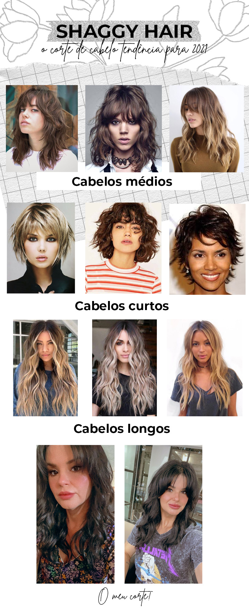 corte anos 70