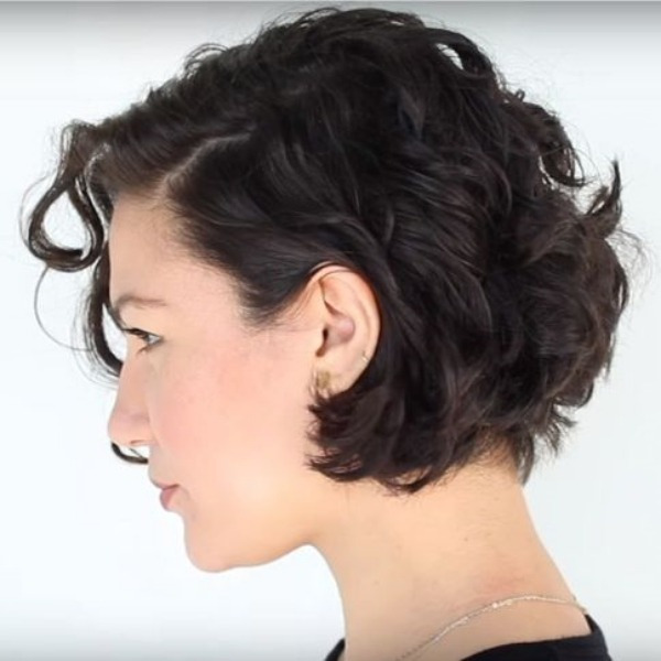 praticidade corte cabelo ondulado curto