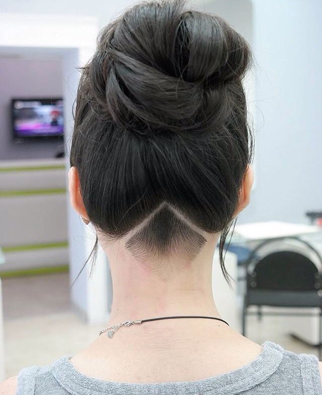 undercut feminino cabelo longo