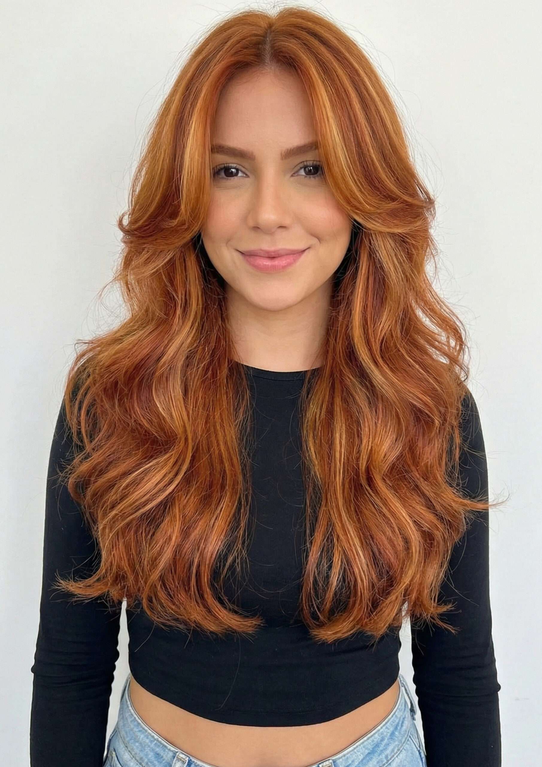 tendências de corte de cabelo longo 2026