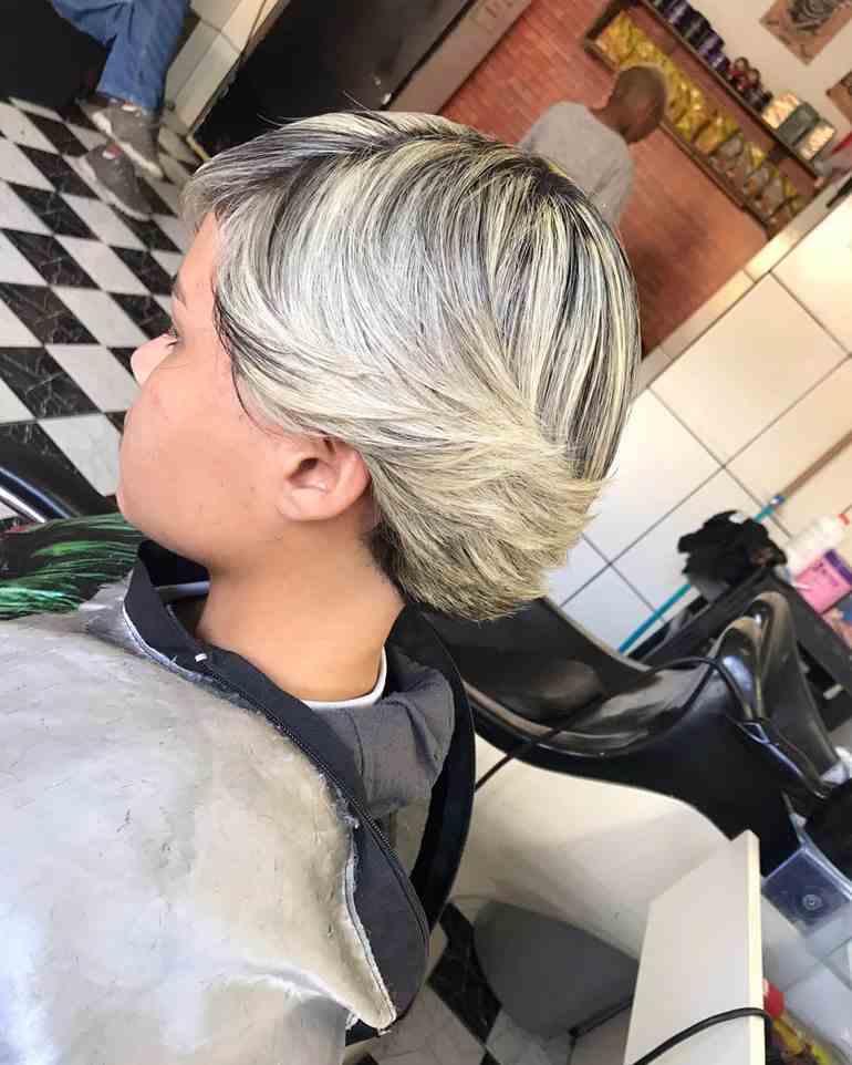 corte maracá platinado