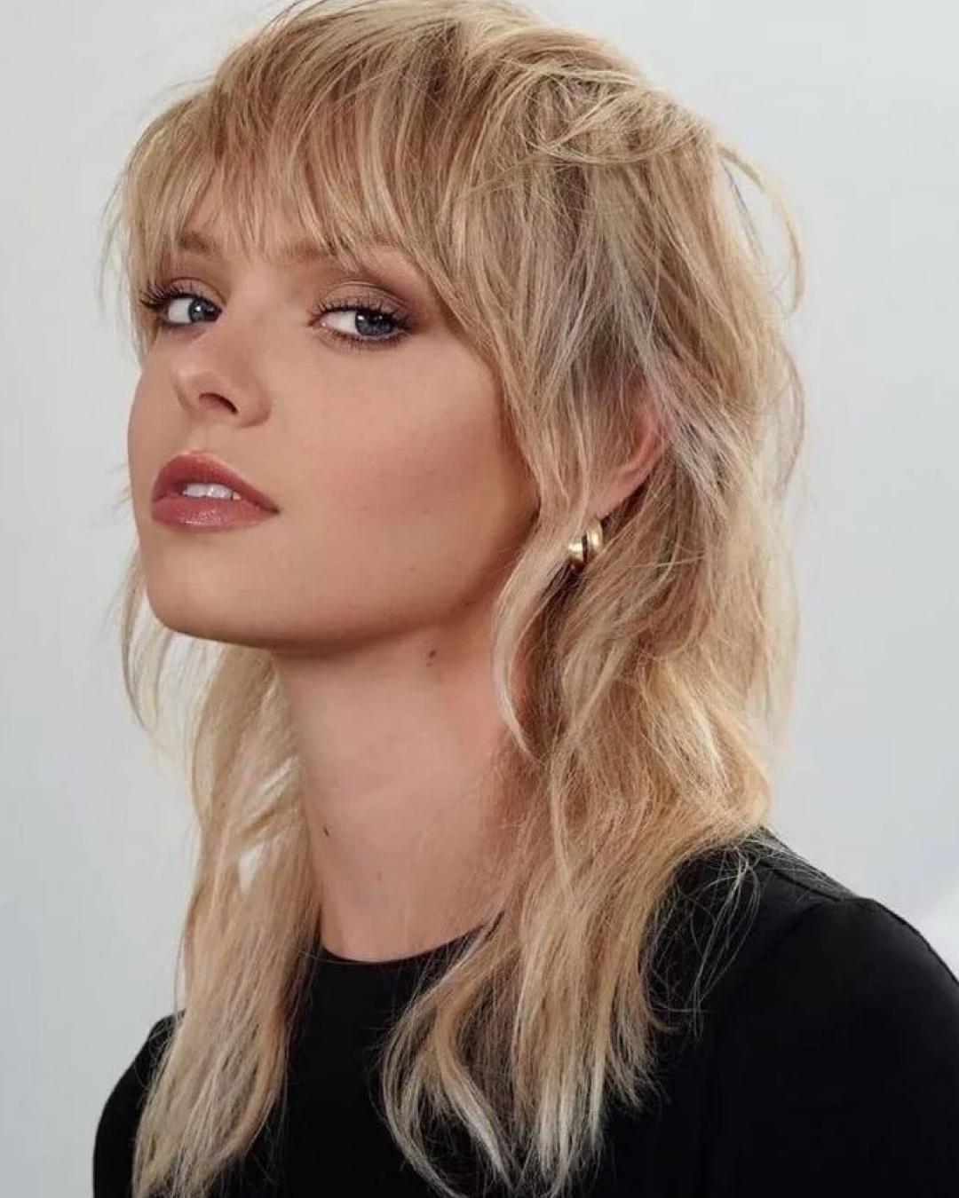 mullet feminino moderno