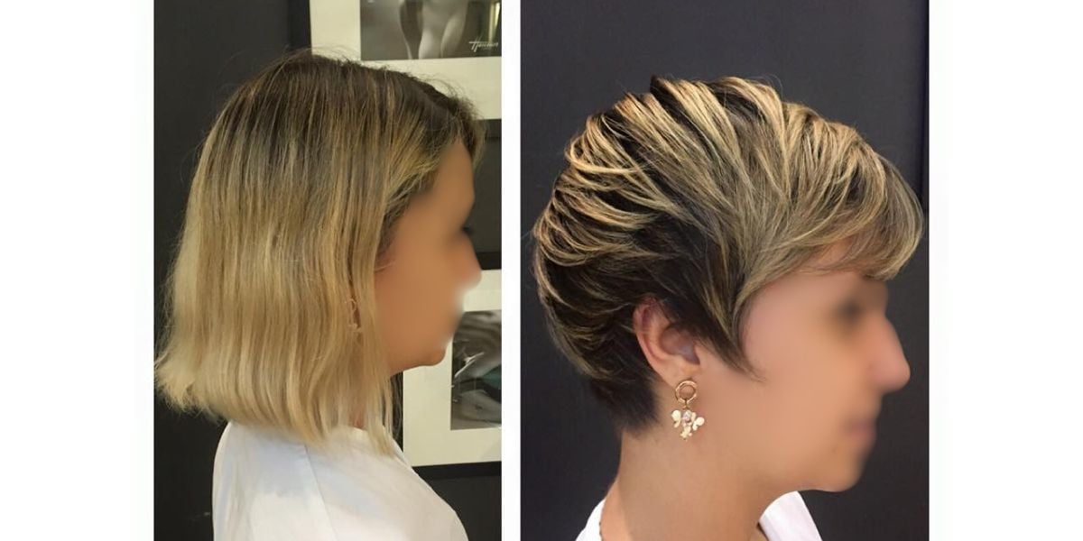corte para engrossar cabelo fino