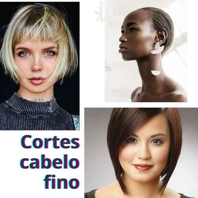 pixie para cabelo ralo