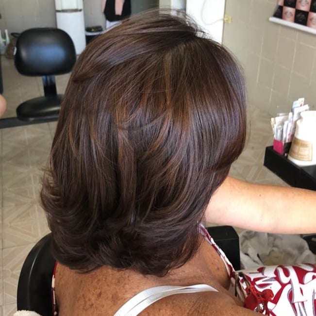 corte shaggy médio