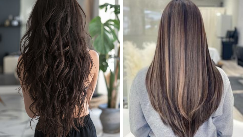 melhores cortes para cabelo longo liso