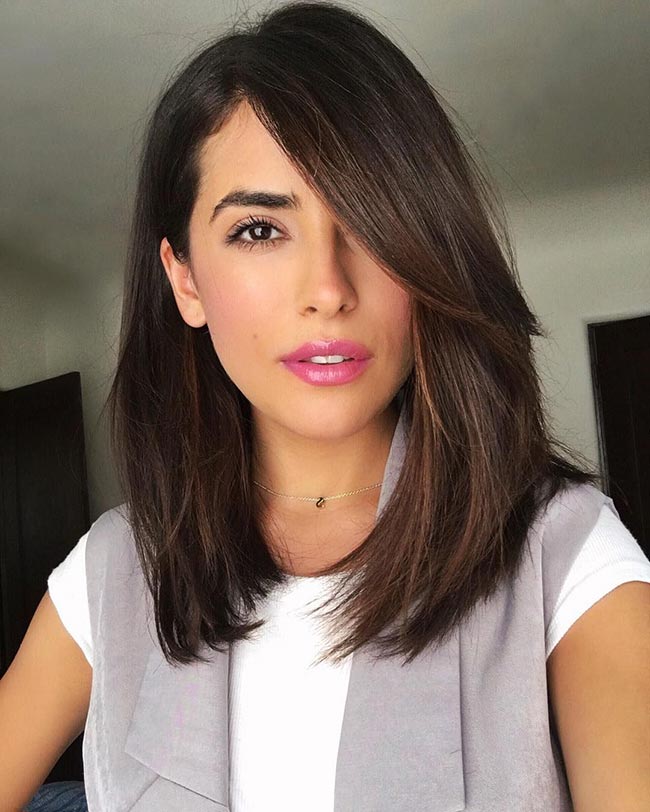 corte médio feminino