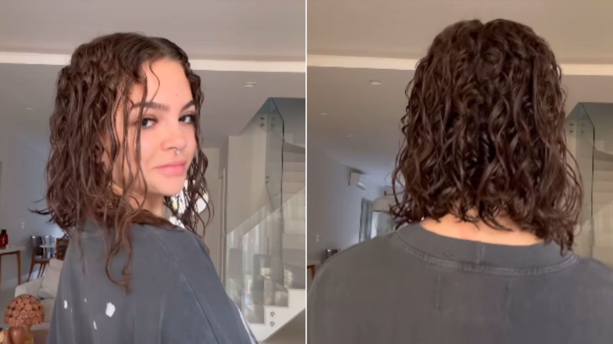 cortes para cabelo cacheado em transição