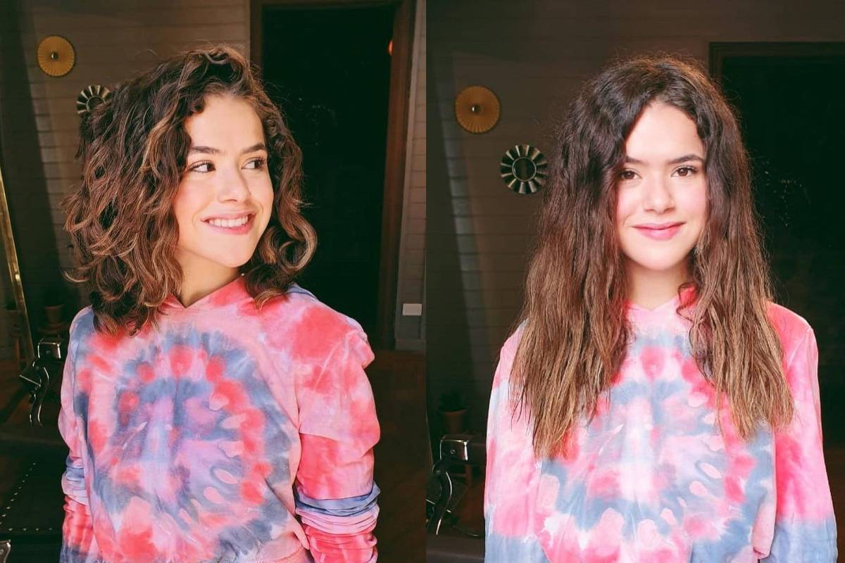 cortes para cabelo ondulado em transição