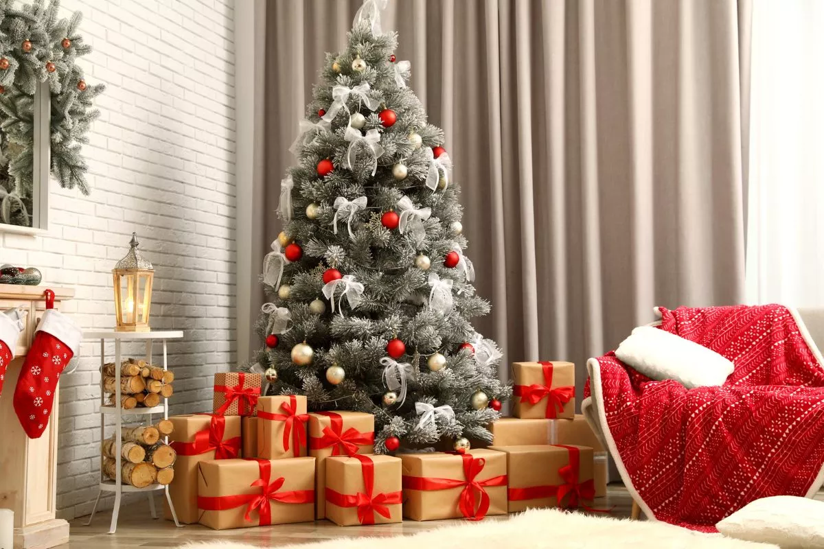 enfeites de Natal feitos à mão
