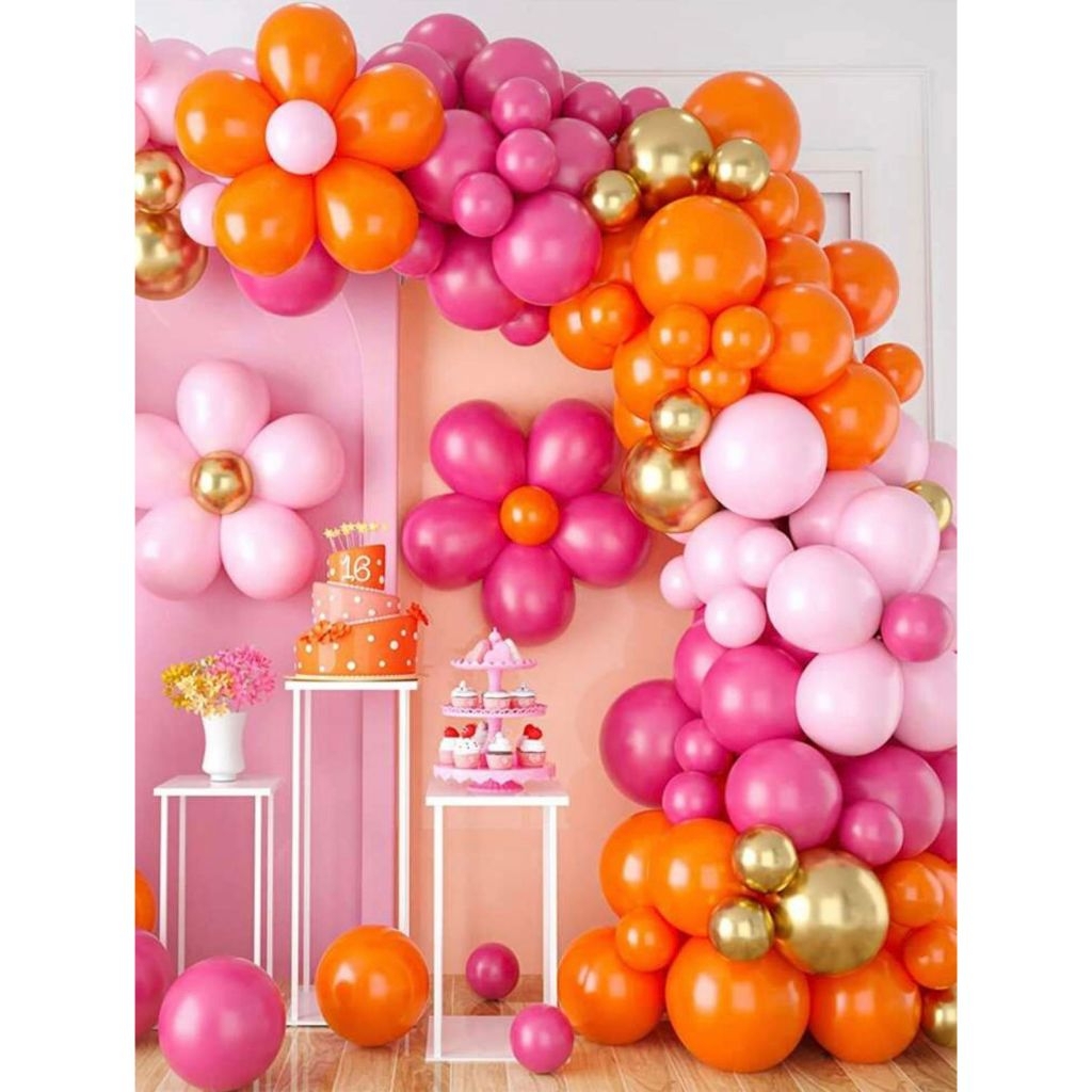 Decoração de aniversário com balões
