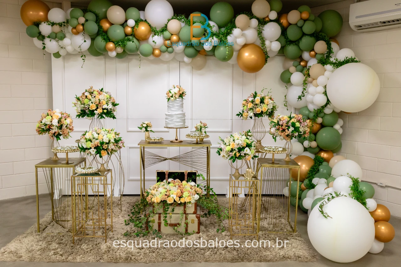 Ideias de decoração com bexigas