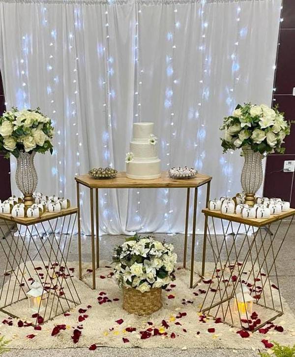 ideias decoração casamento civil em casa