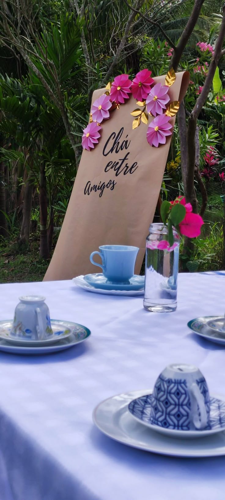 decoracao cha
