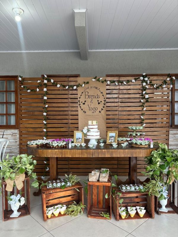 decoracao cha