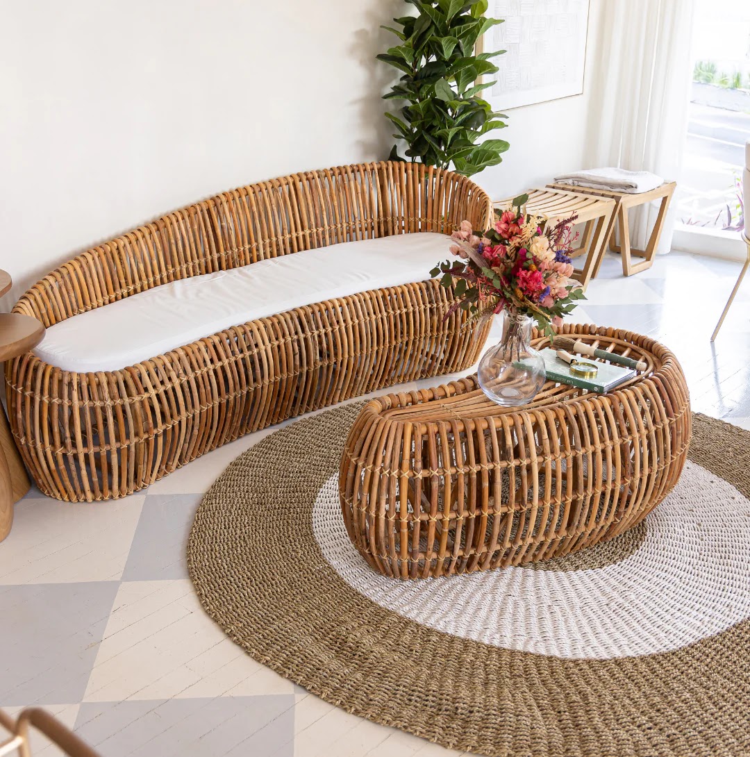 bambu artificial decoração