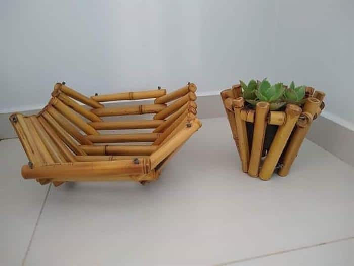 artesanato em bambu