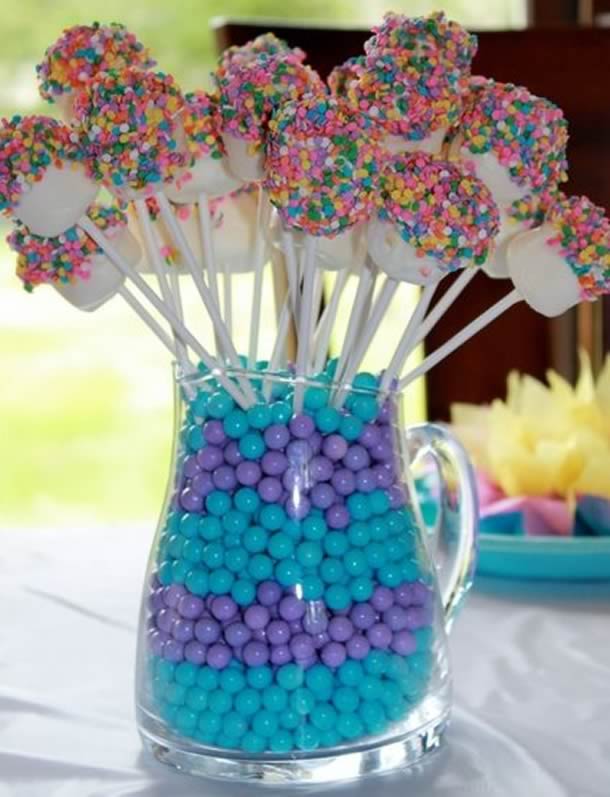marshmallow com chocolate
