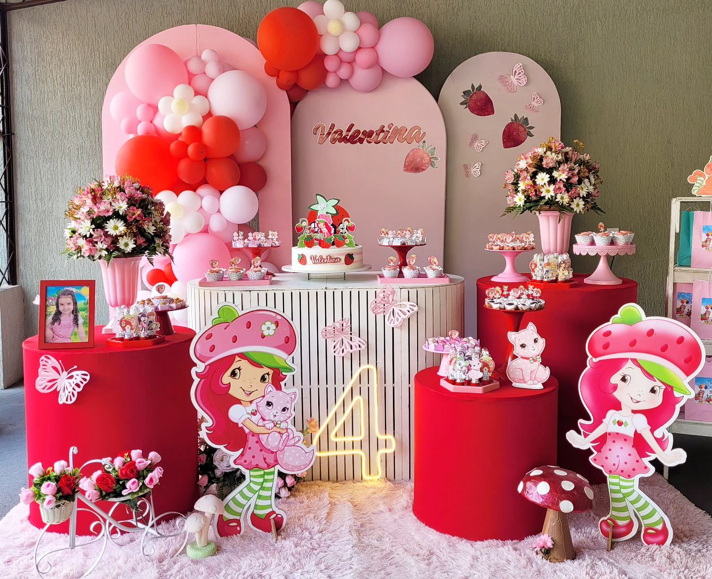unha decorada morango