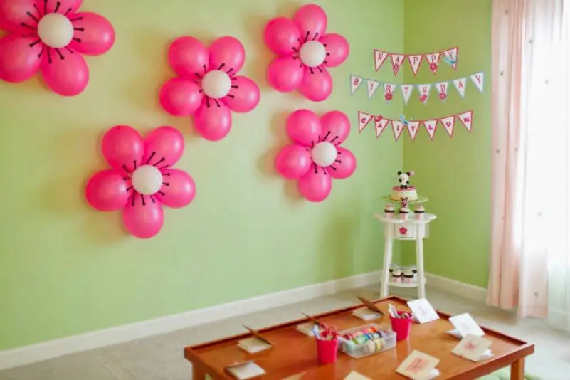 decoração de festa DIY feminina