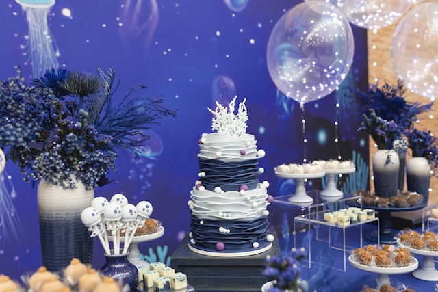 fundo do mar festa menina