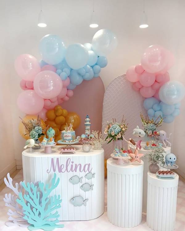 festa fundo do mar infantil