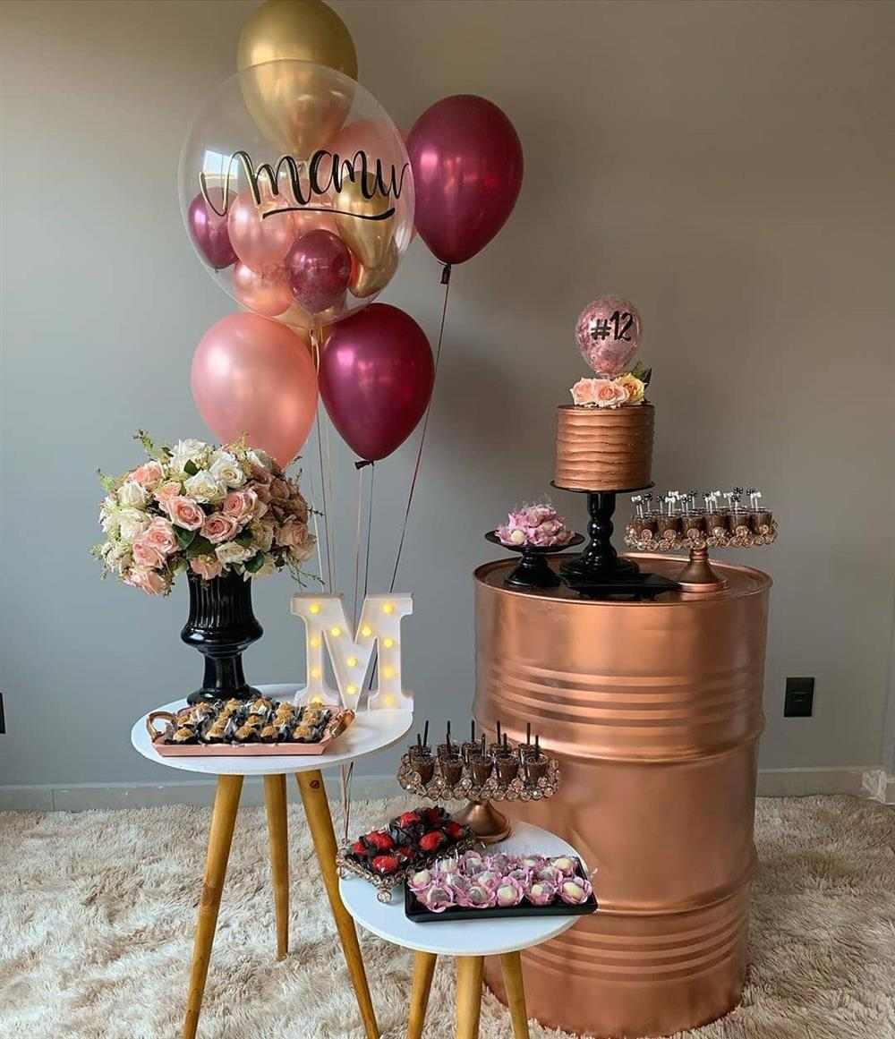 aniversário feminino adulto decoração simples