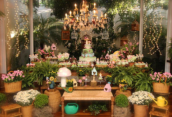 jardim encantado decoração
