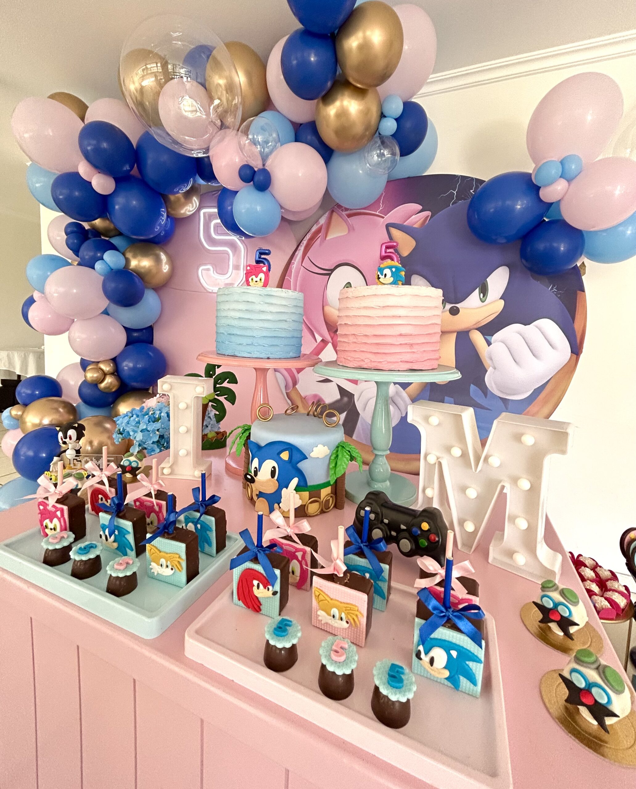 ideias festa sonic infantil