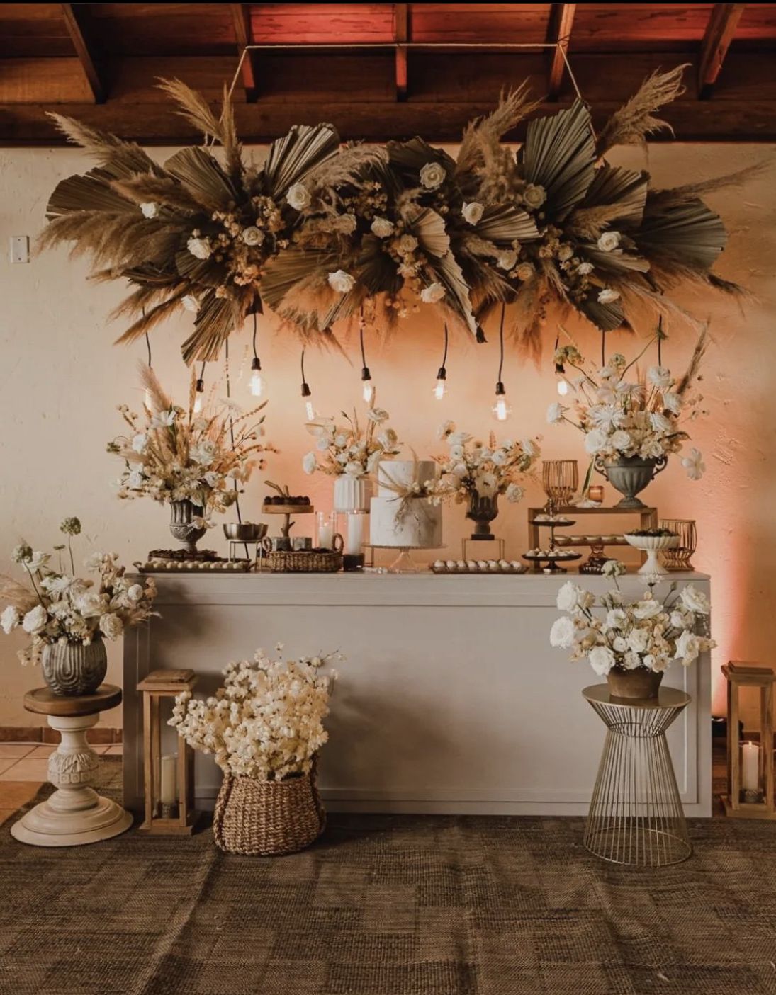 decoracao de casamento simples rustico