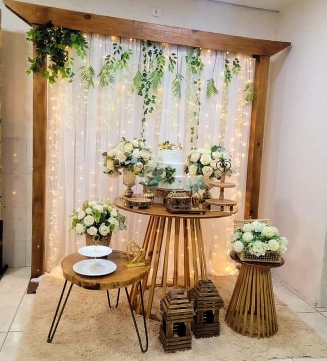 decoracao de casamento simples rustico
