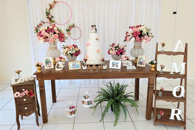 decoracao de casamento simples rustico