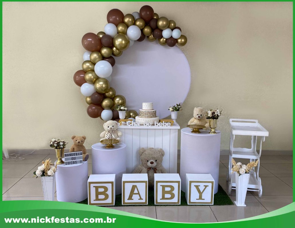 Chá de bebê barato