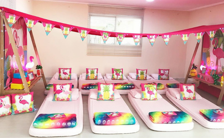 decoracao de festa de pijama