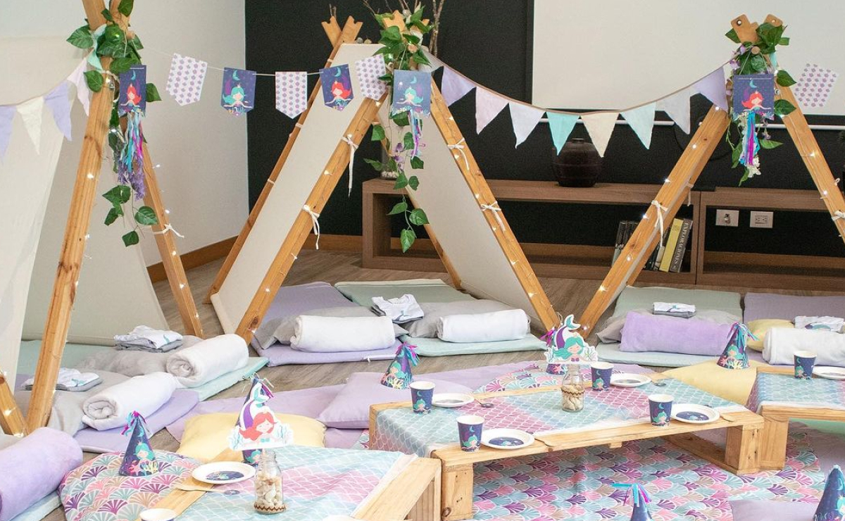 decoracao de festa de pijama