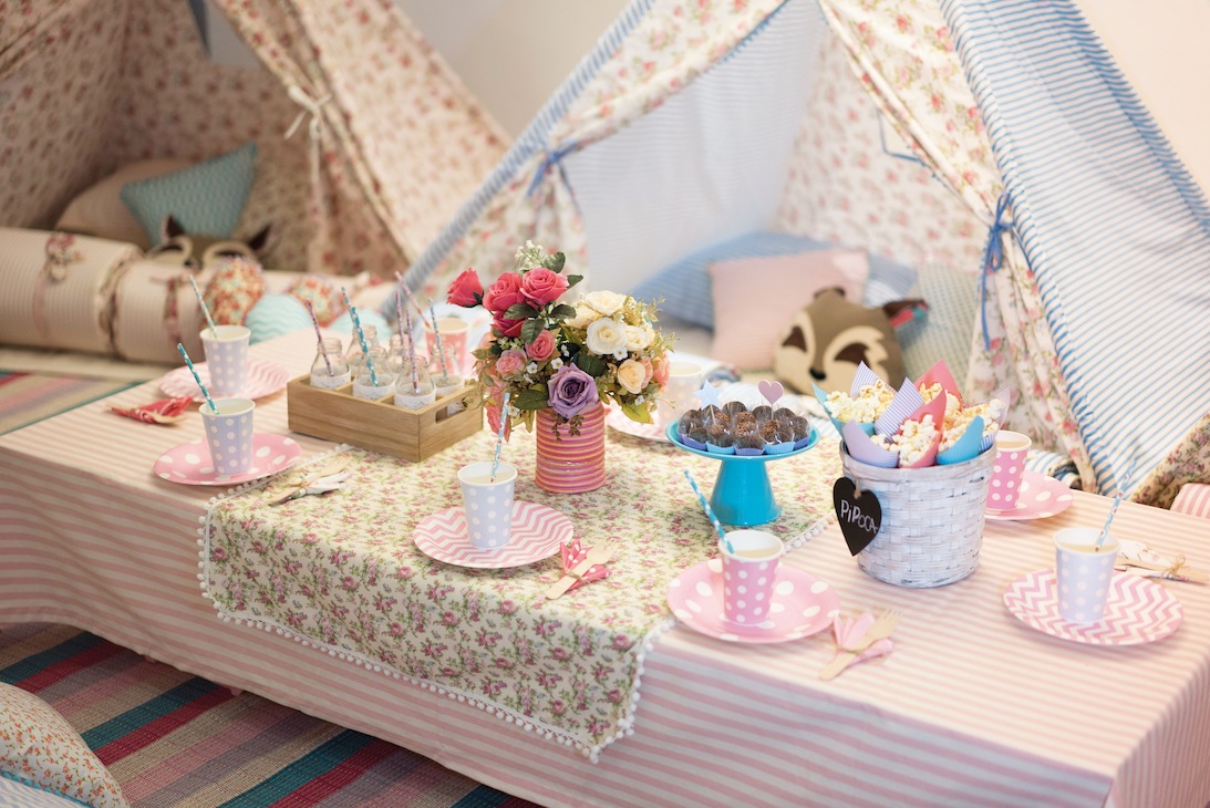 decoracao de festa de pijama
