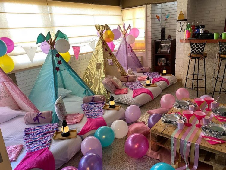 decoracao de festa de pijama