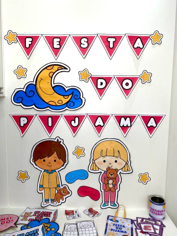 decoracao de festa de pijama