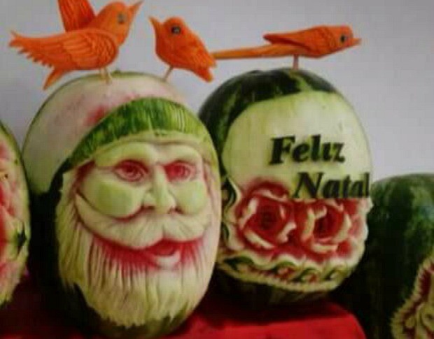 árvore de natal comestível