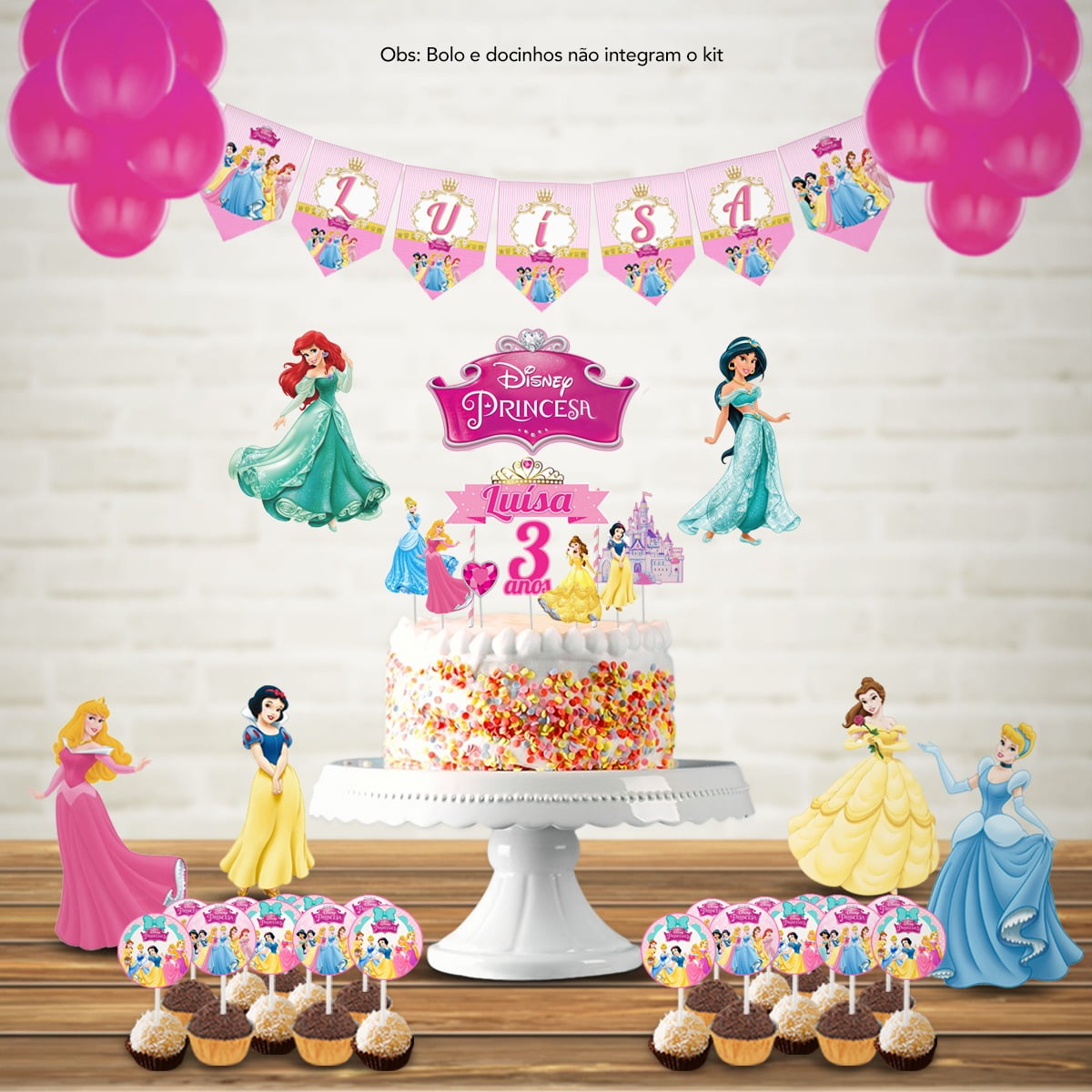 Festa de princesa simples