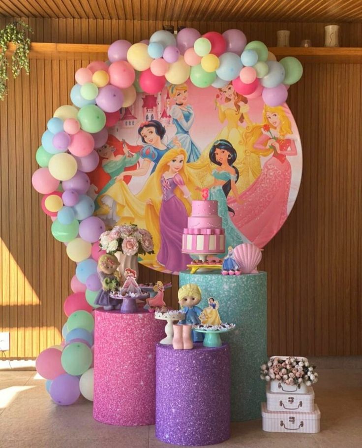 Decoração de aniversário princesa