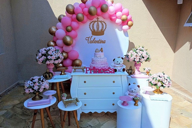 Painel princesa TNT