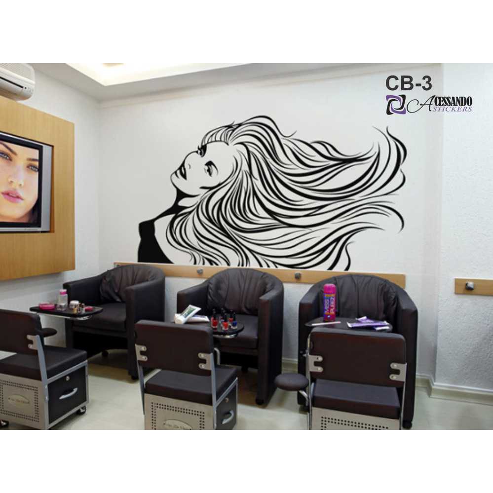 decoração salão de beleza moderno