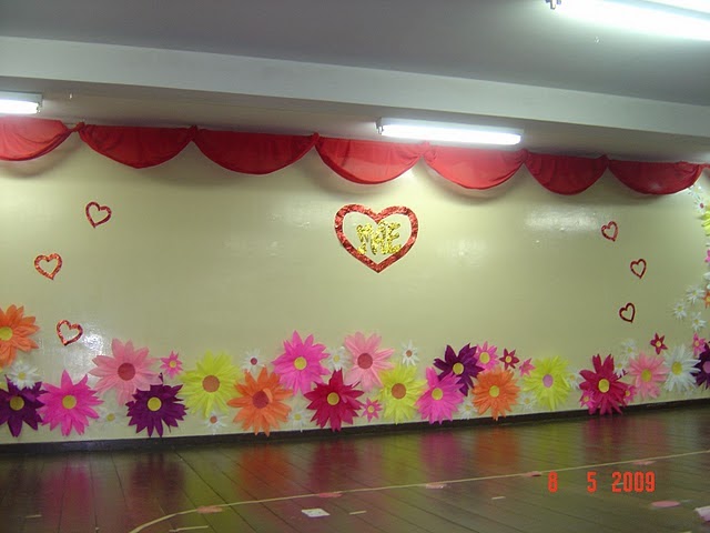 dia das mães igreja decoração econômica