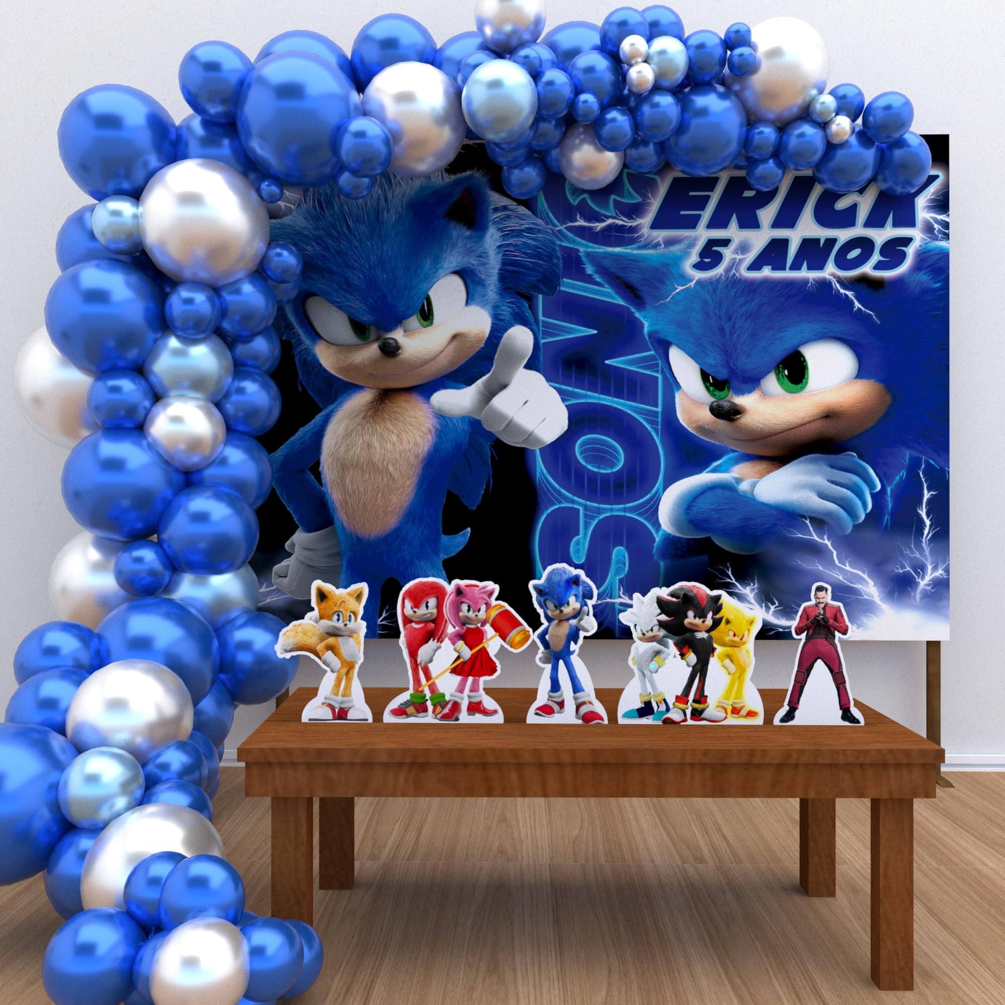 sonic party decorations