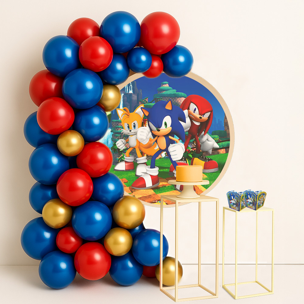 decoração gamer sonic